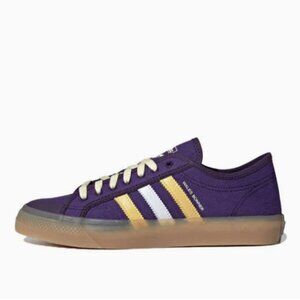 Adidas X Wales Bonner Nizza Lo Purple Yello White Gum G58134 Womens Size 7